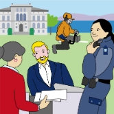 Illustration Arbeiten beim Kanton Zug