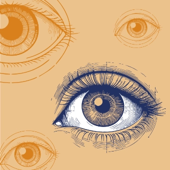 KSR_Illustration_Themenbereiche_Sociales_und_Gesellschaft_quadratisch_orange