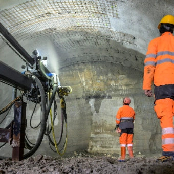 Tunnelbau Städtlerwald 2