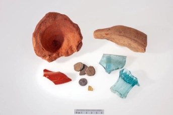 Abb. 4: Cham-Äbnetwald, archäologische Rettungsgrabung.  