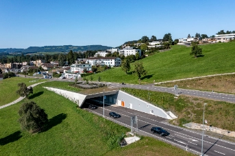 Ostzufahrt Tunnel Geissbüel