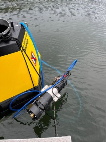 Die Unterwasserkamera Aquascope. (Bild: Kanton Zug)
