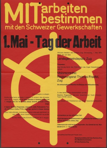 Plakat 1. Mai 1975