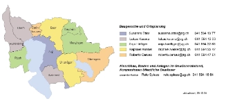 Responsibilities and municipal allocation Coordination center for planning and building applications