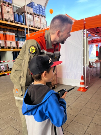 Posten zur Funkverbindung