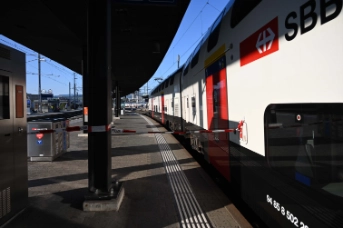 Rettungseinsatz im Bahnhof Zug