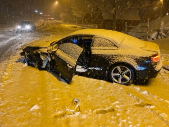 Wintereinbruch sorgt für einige Unfälle 