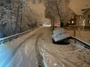 Wintereinbruch sorgt für einige Unfälle 