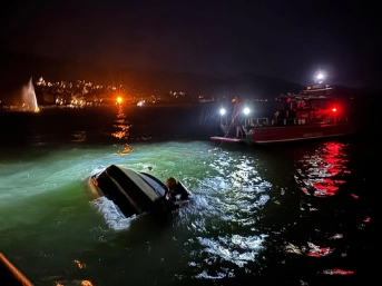 gesunkenes Boot Katastrophenbucht