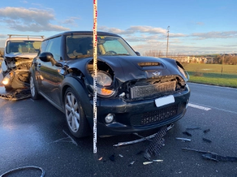 Unfallstelle Sinserstrasse