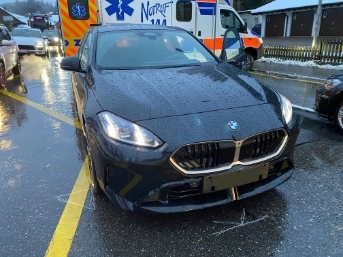 Fussgängerin angefahren und erheblich verletzt