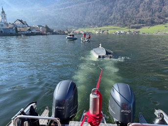 Rettungsaktion auf dem Zugersee - Bild 2