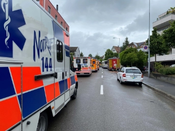 Frontalkollision zwischen Lieferwagen und Linienbus