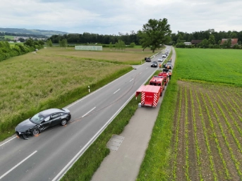 Erheblich verletzte Person und hoher Sachschaden